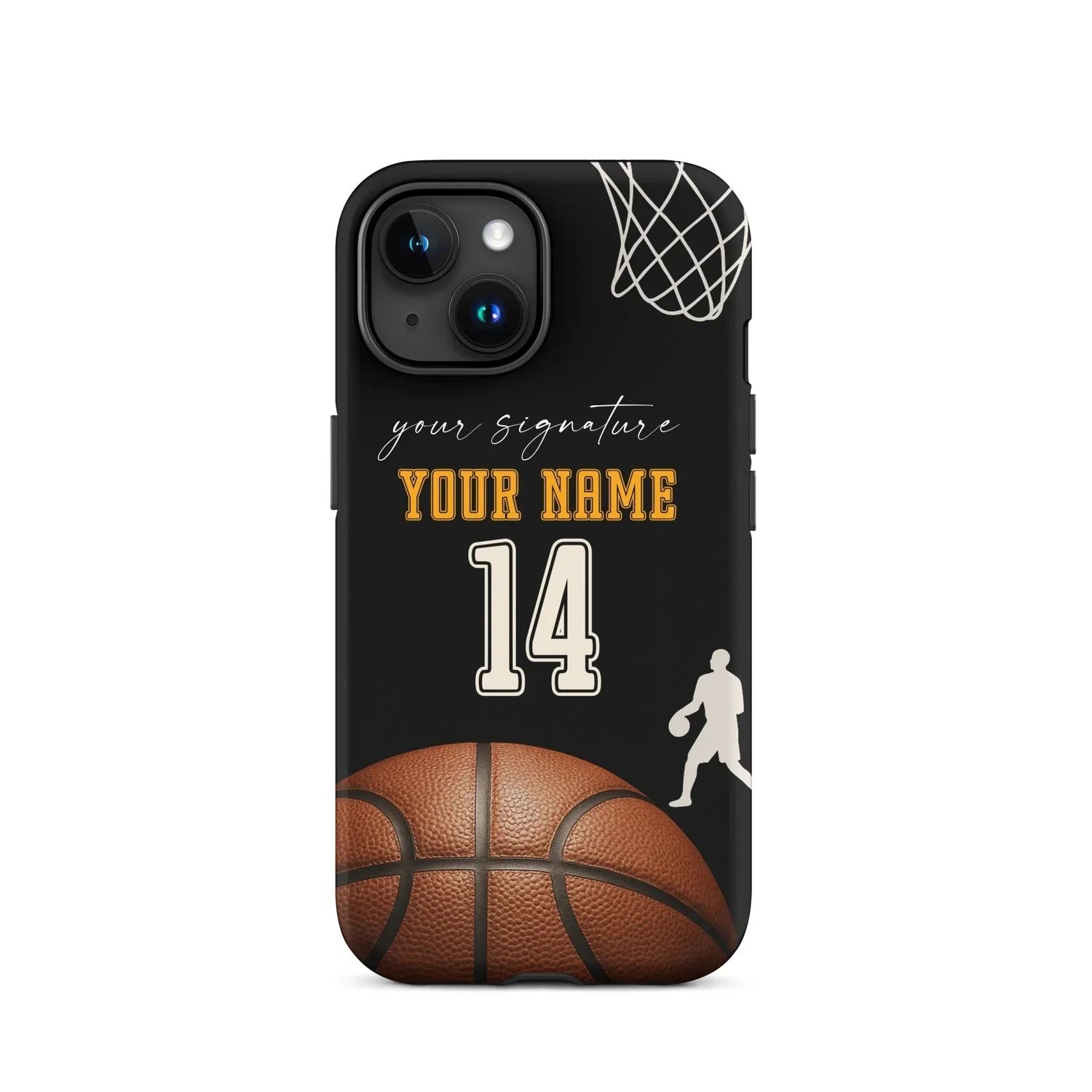 Slam Dunk Signature – Personalized Basketball Phone Case - ClutchCase