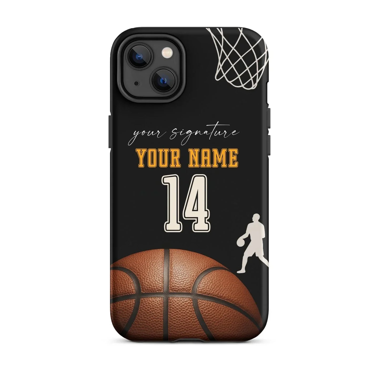 Slam Dunk Signature – Personalized Basketball Phone Case - ClutchCase
