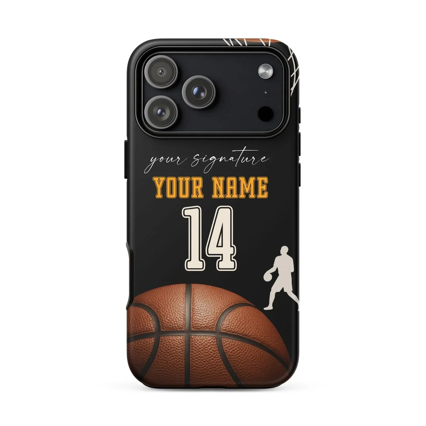 Slam Dunk Signature – Personalized Basketball Phone Case - ClutchCase