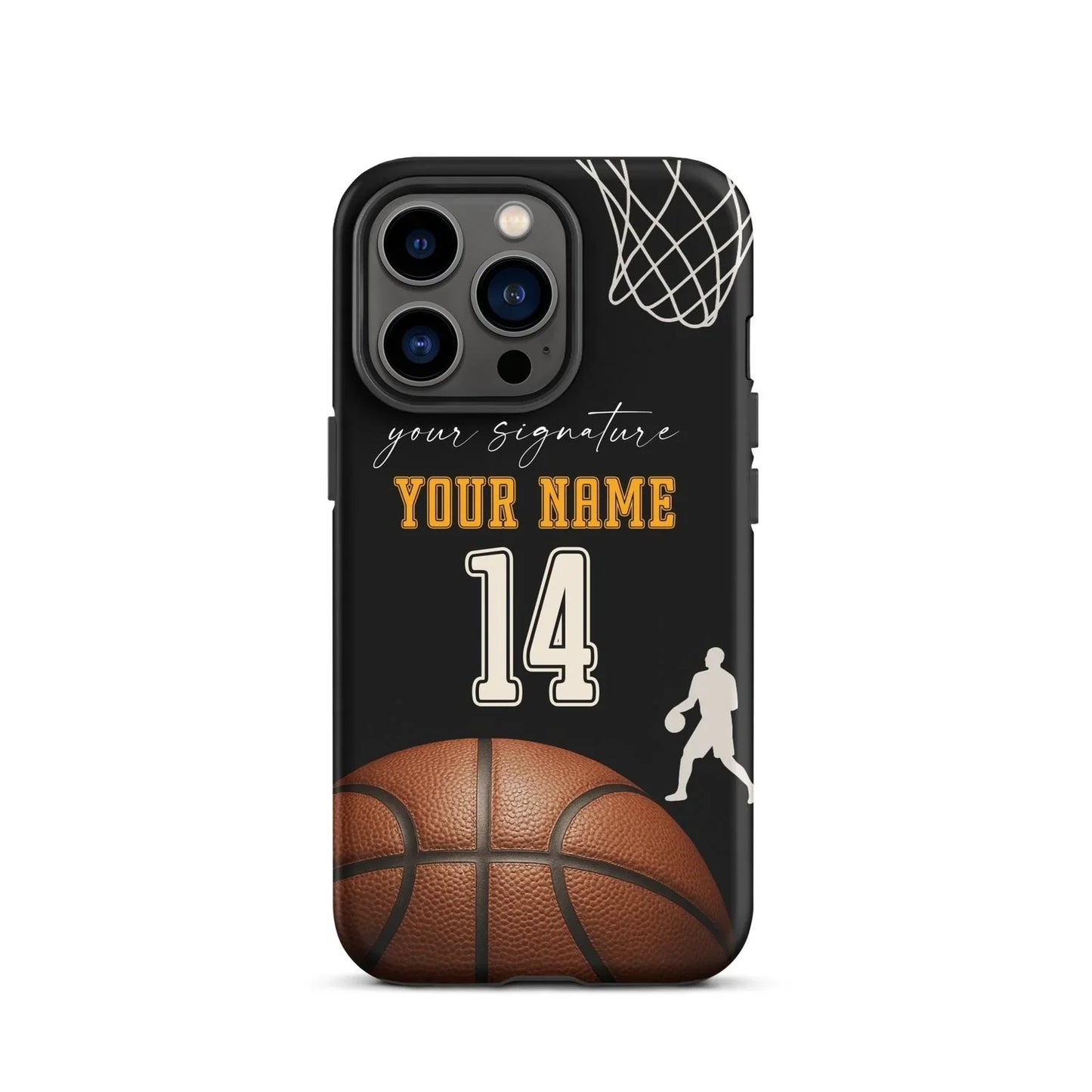 Slam Dunk Signature – Personalized Basketball Phone Case - ClutchCase