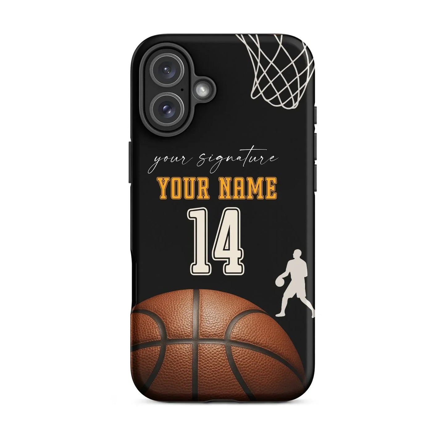 Slam Dunk Signature – Personalized Basketball Phone Case - ClutchCase