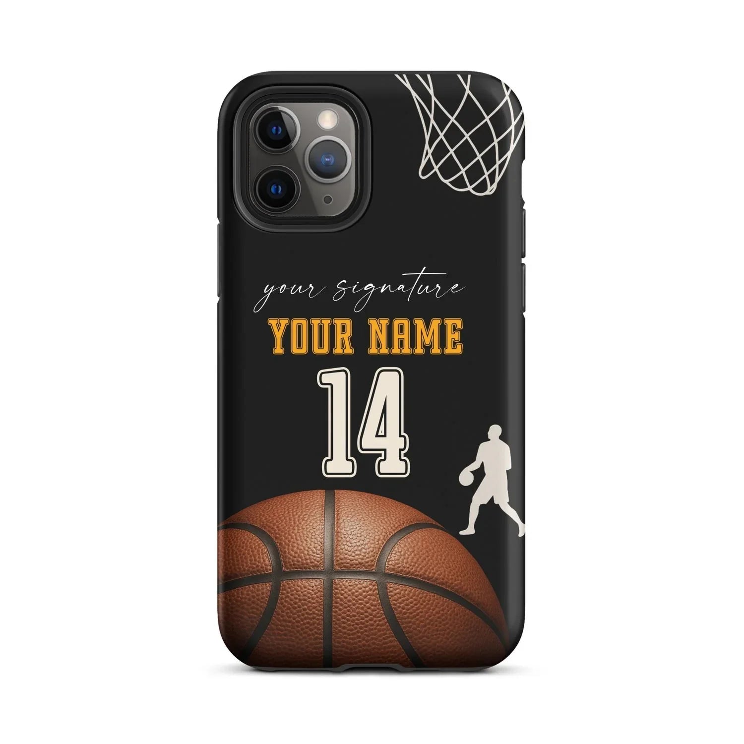 Slam Dunk Signature – Personalized Basketball Phone Case - ClutchCase