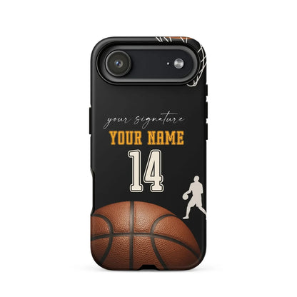 Slam Dunk Signature – Personalized Basketball Phone Case - ClutchCase
