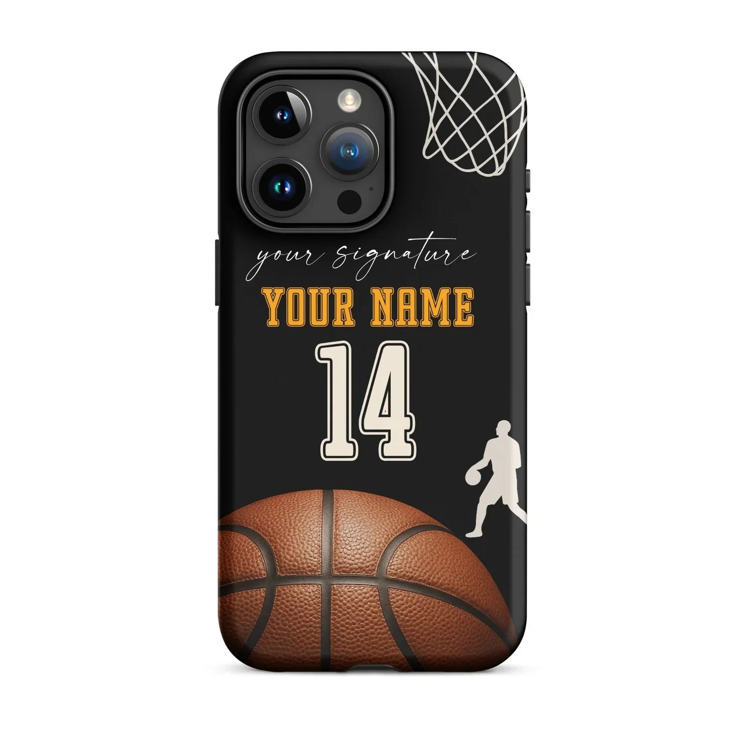 Slam Dunk Signature – Personalized Basketball Phone Case - ClutchCase