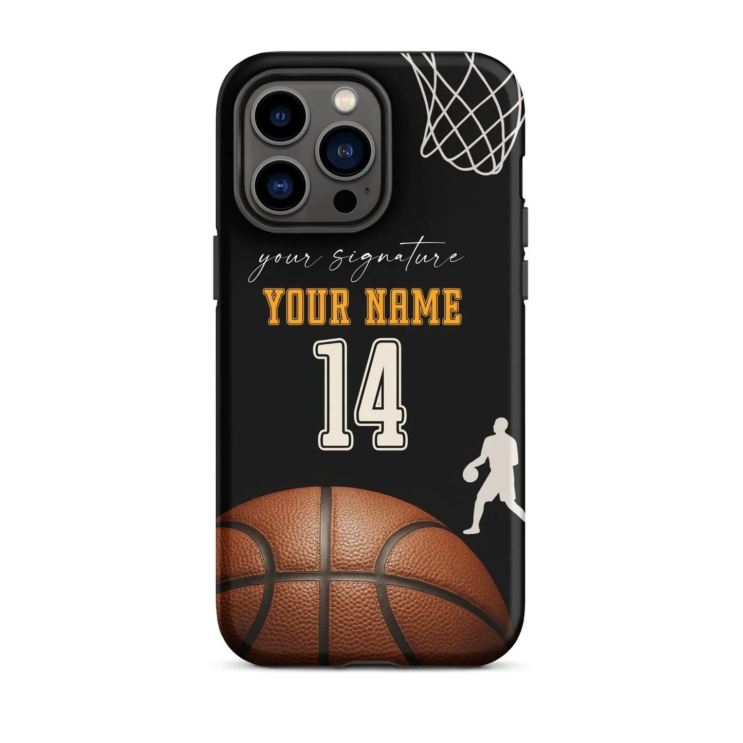 Slam Dunk Signature – Personalized Basketball Phone Case - ClutchCase