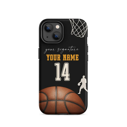 Slam Dunk Signature – Personalized Basketball Phone Case - ClutchCase