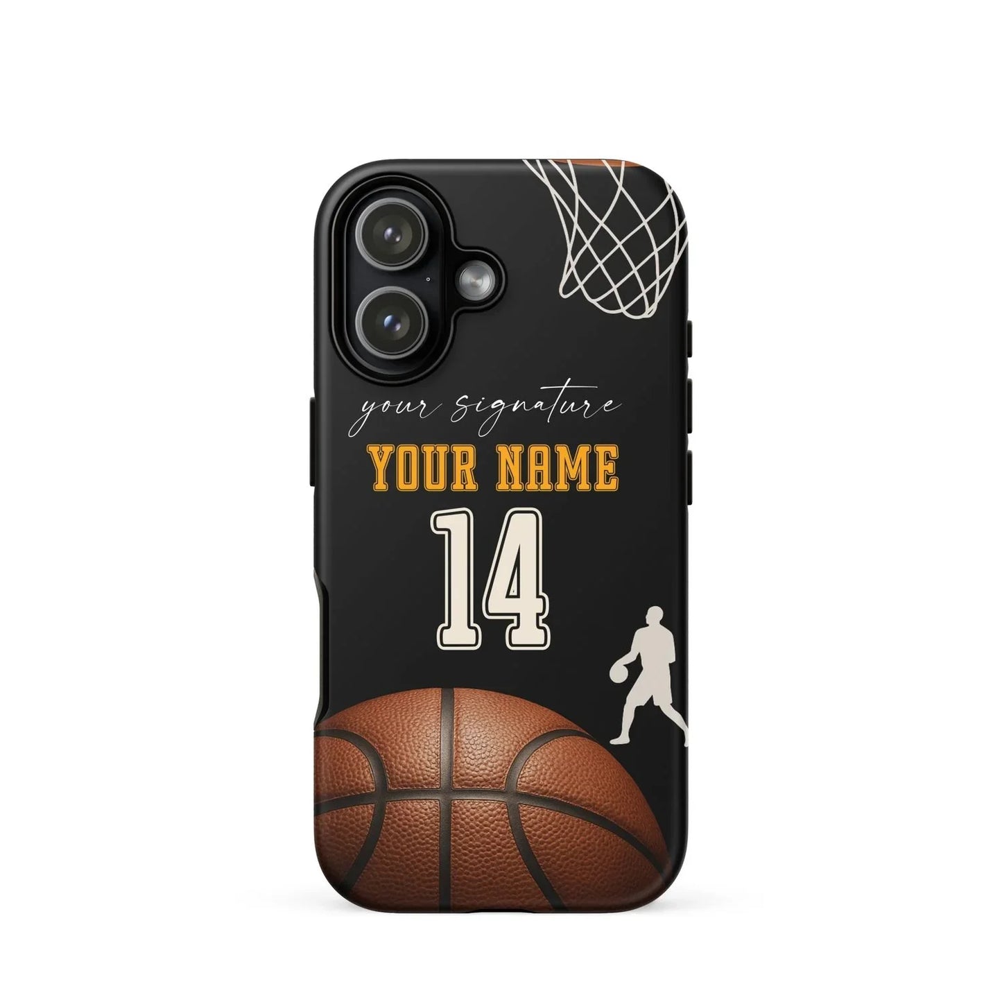Slam Dunk Signature – Personalized Basketball Phone Case - ClutchCase