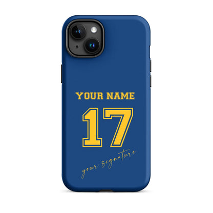 Golden Bay Personalized Jersey Phone Case — Custom Name, Number & Signature - ClutchCase