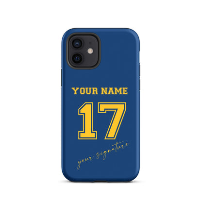 Golden Bay Personalized Jersey Phone Case — Custom Name, Number & Signature - ClutchCase