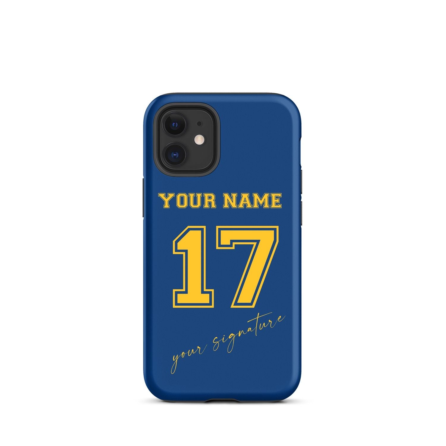 Golden Bay Personalized Jersey Phone Case — Custom Name, Number & Signature - ClutchCase