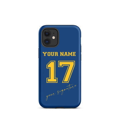 Golden Bay Personalized Jersey Phone Case — Custom Name, Number & Signature - ClutchCase