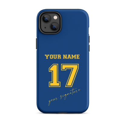 Golden Bay Personalized Jersey Phone Case — Custom Name, Number & Signature - ClutchCase