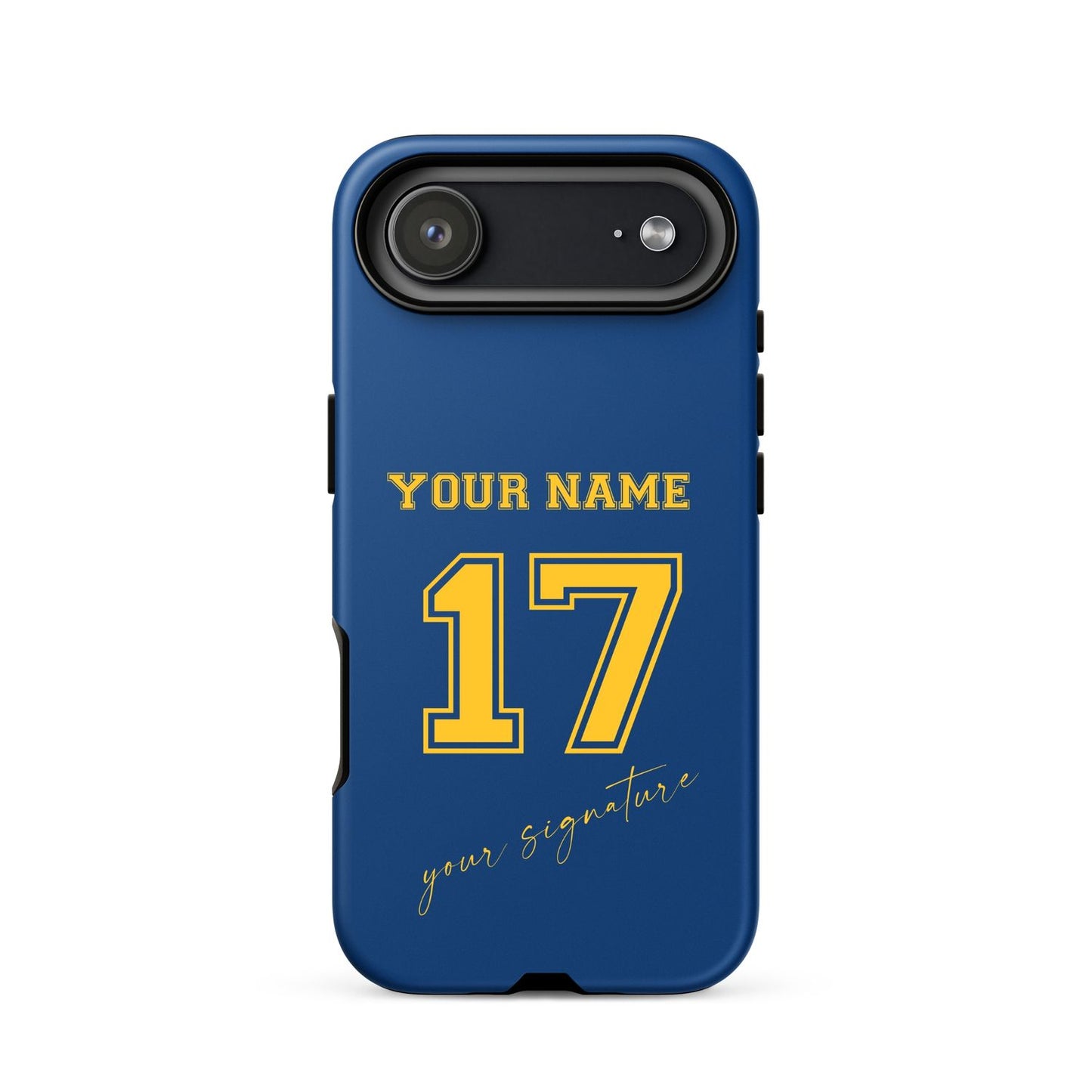 Golden Bay Personalized Jersey Phone Case — Custom Name, Number & Signature - ClutchCase