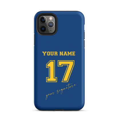 Golden Bay Personalized Jersey Phone Case — Custom Name, Number & Signature - ClutchCase