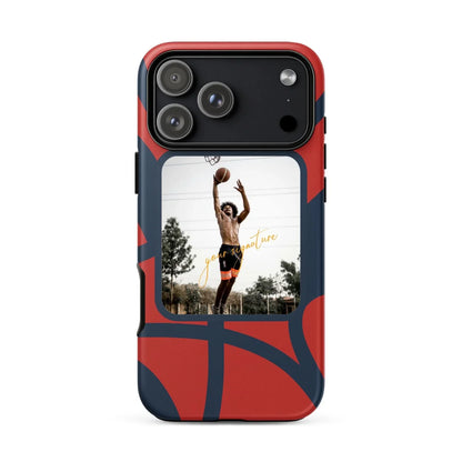 Personalized Basketball Phone Case with Your Photo & Signature | Custom iPhone 11–16 Series - ClutchCase