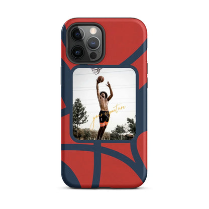 Personalized Basketball Phone Case with Your Photo & Signature | Custom iPhone 11–16 Series - ClutchCase
