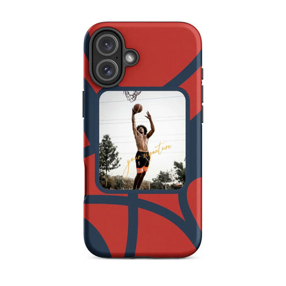 Personalized Basketball Phone Case with Your Photo & Signature | Custom iPhone 11–16 Series - ClutchCase