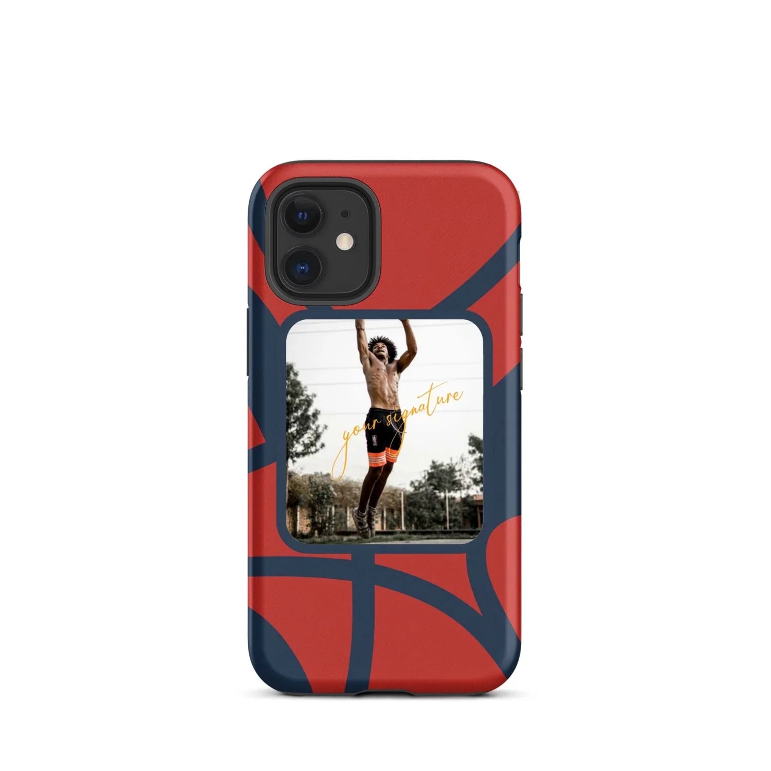 Personalized Basketball Phone Case with Your Photo & Signature | Custom iPhone 11–16 Series - ClutchCase