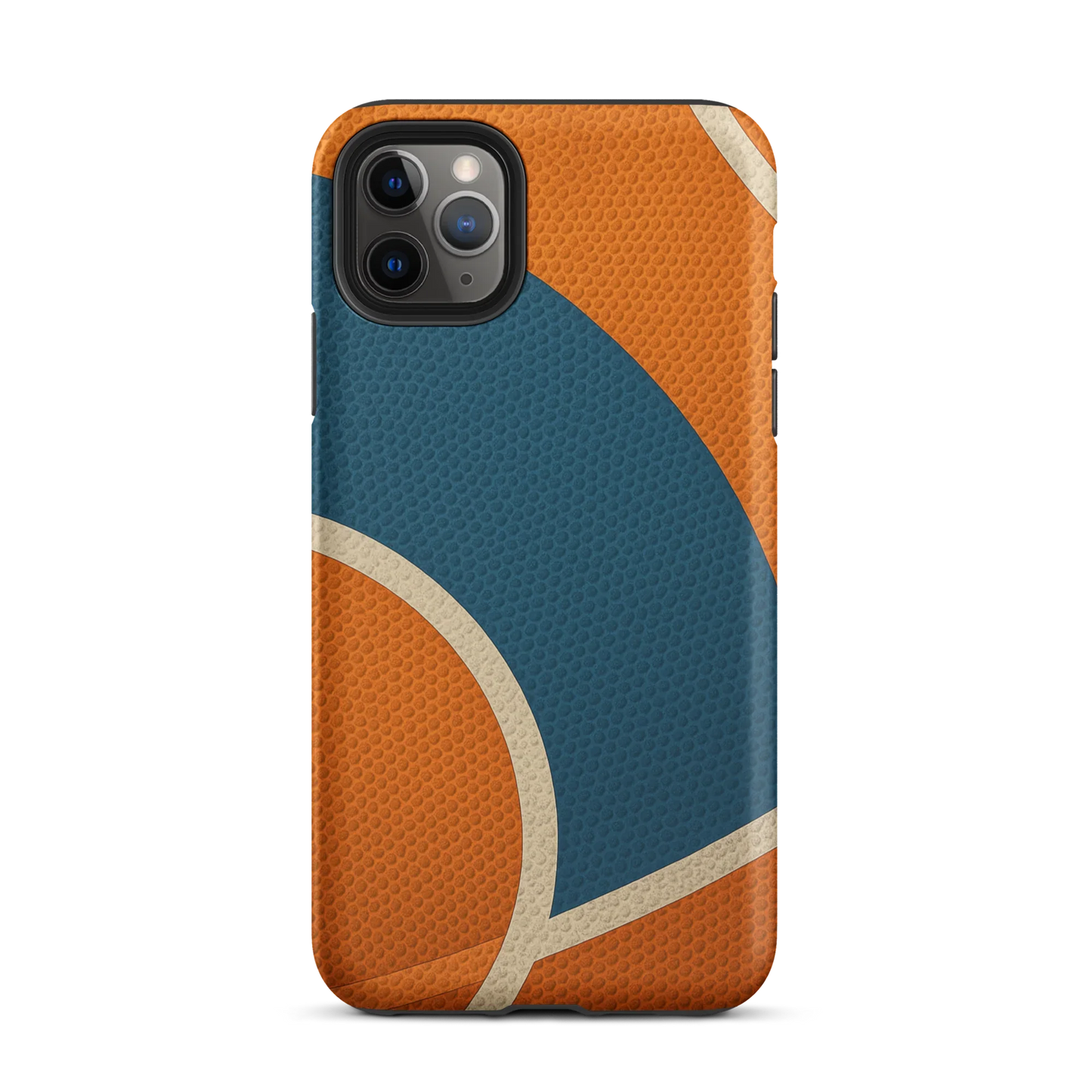 Retro Basketball Texture iPhone Case (iPhone 11–17 Series) - ClutchCase