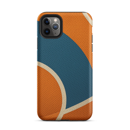 Retro Basketball Texture iPhone Case (iPhone 11–17 Series) - ClutchCase