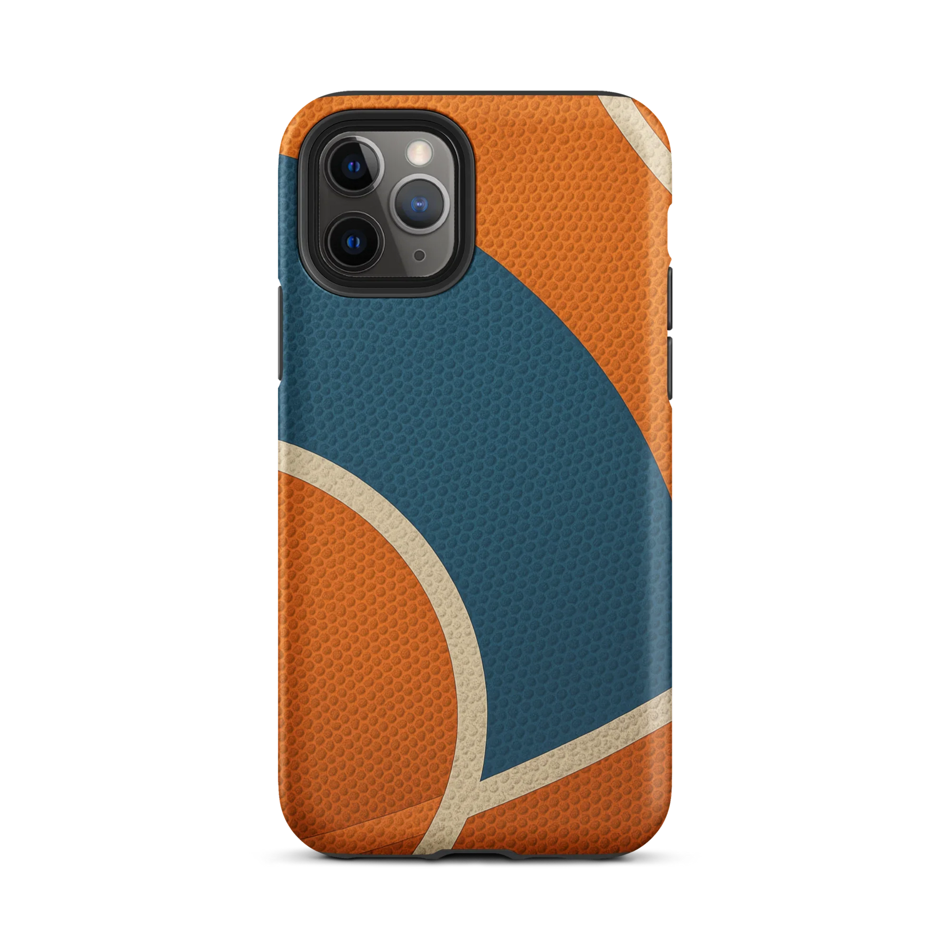 Retro Basketball Texture iPhone Case (iPhone 11–17 Series) - ClutchCase
