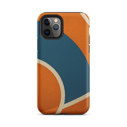 Retro Basketball Texture iPhone Case (iPhone 11–17 Series) - ClutchCase