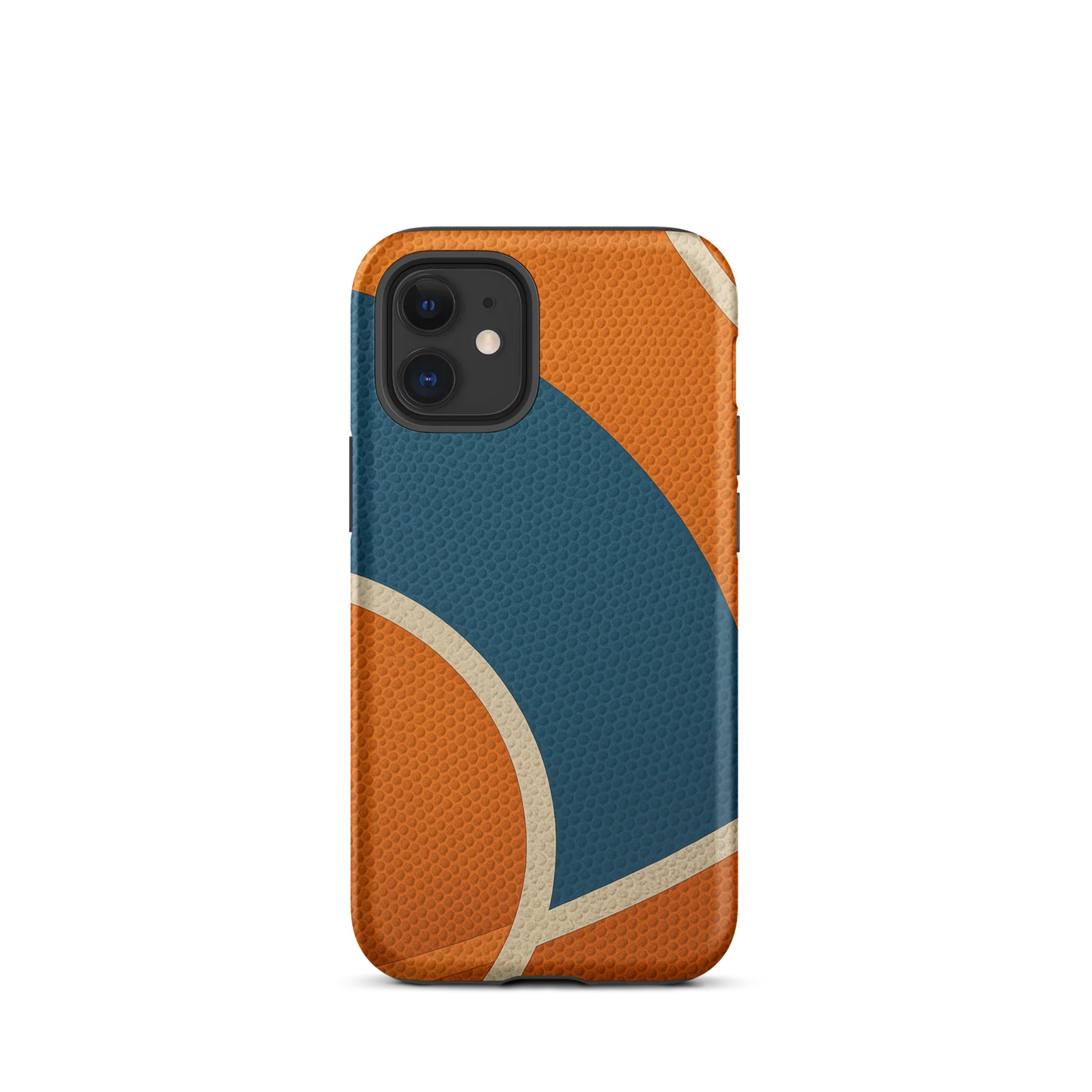 Retro Basketball Texture iPhone Case (iPhone 11–17 Series) - ClutchCase