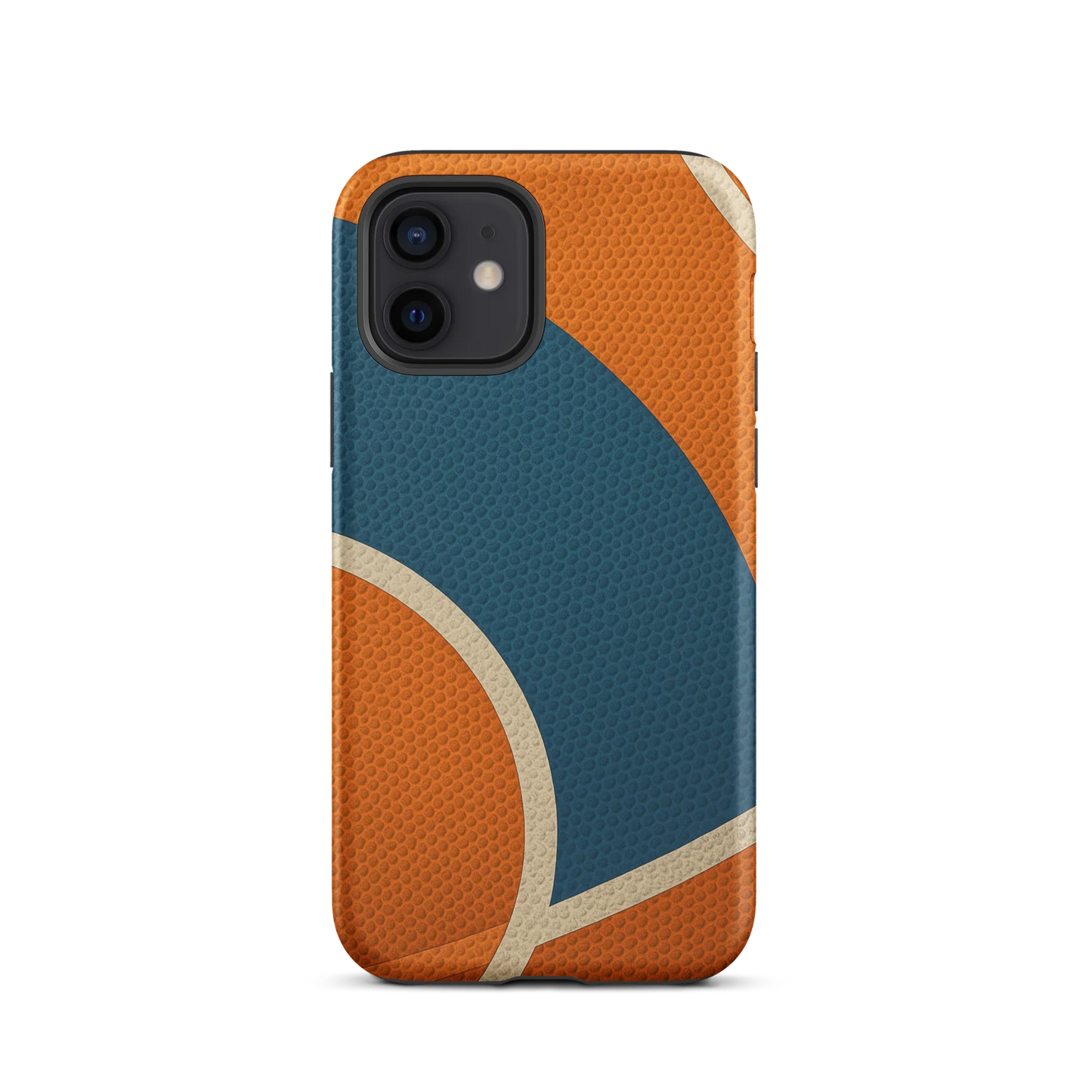 Retro Basketball Texture iPhone Case (iPhone 11–17 Series) - ClutchCase