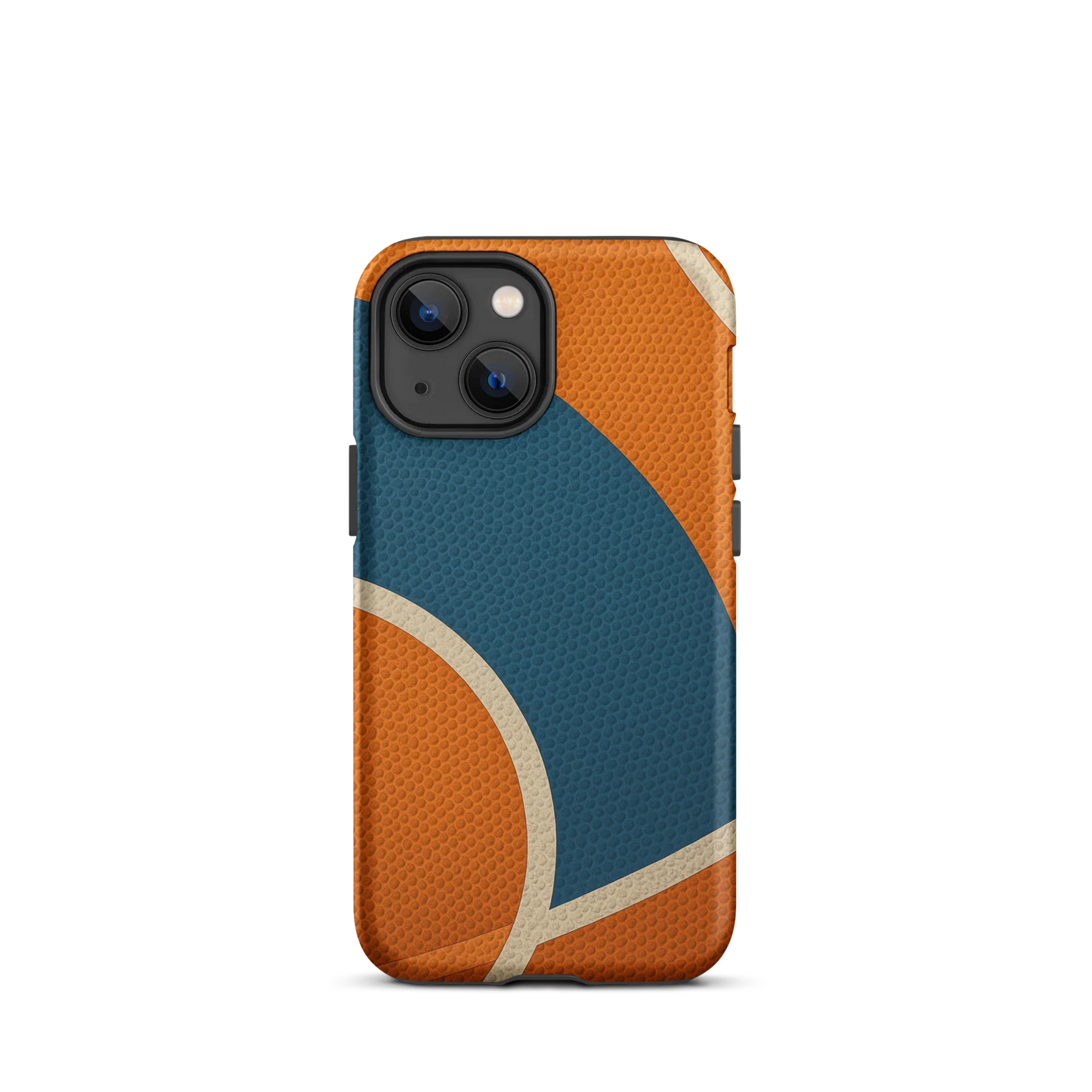 Retro Basketball Texture iPhone Case (iPhone 11–17 Series) - ClutchCase