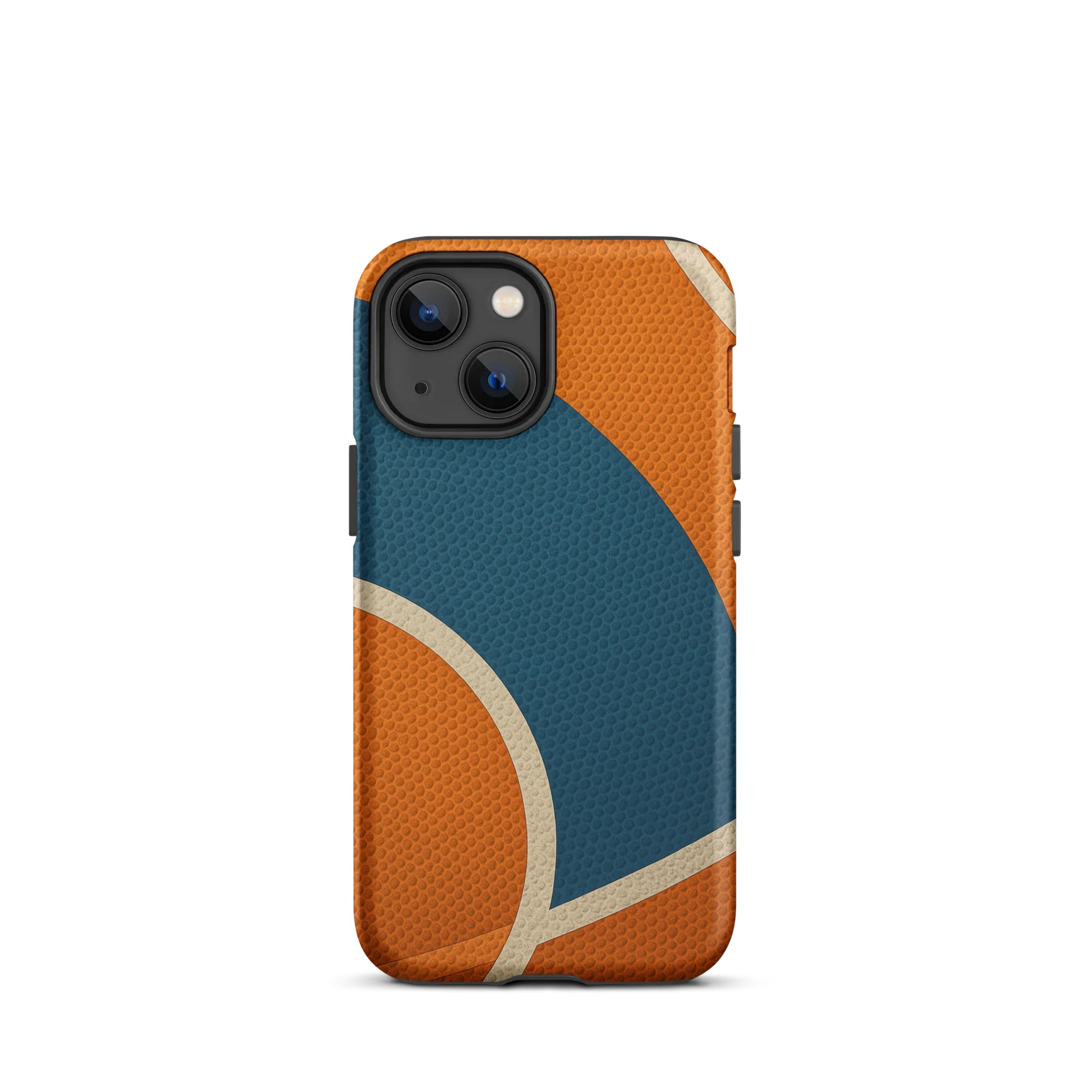Retro Basketball Texture iPhone Case (iPhone 11–17 Series) - ClutchCase
