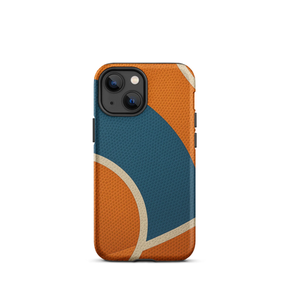 Retro Basketball Texture iPhone Case (iPhone 11–17 Series) - ClutchCase