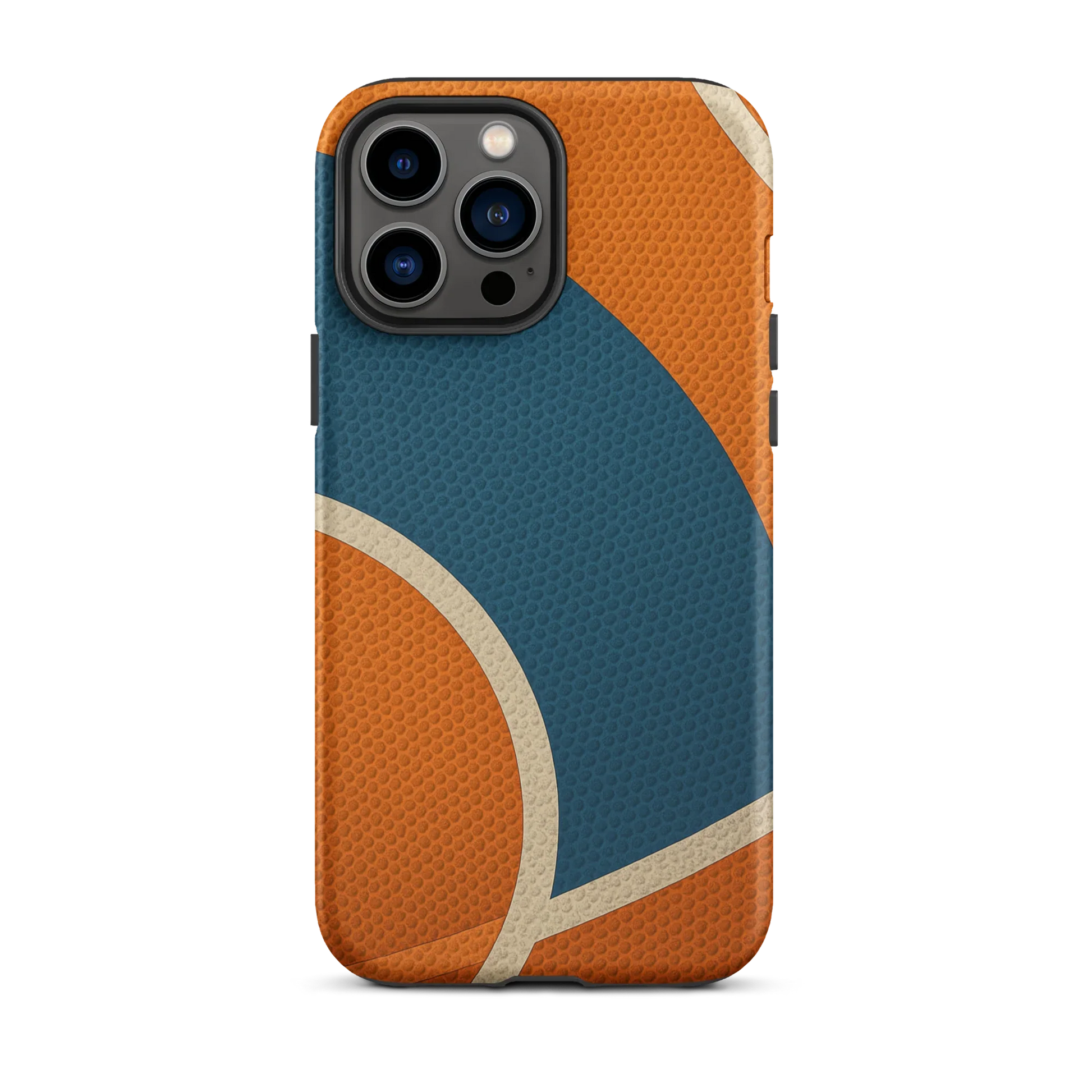 Retro Basketball Texture iPhone Case (iPhone 11–17 Series) - ClutchCase