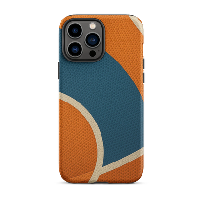 Retro Basketball Texture iPhone Case (iPhone 11–17 Series) - ClutchCase