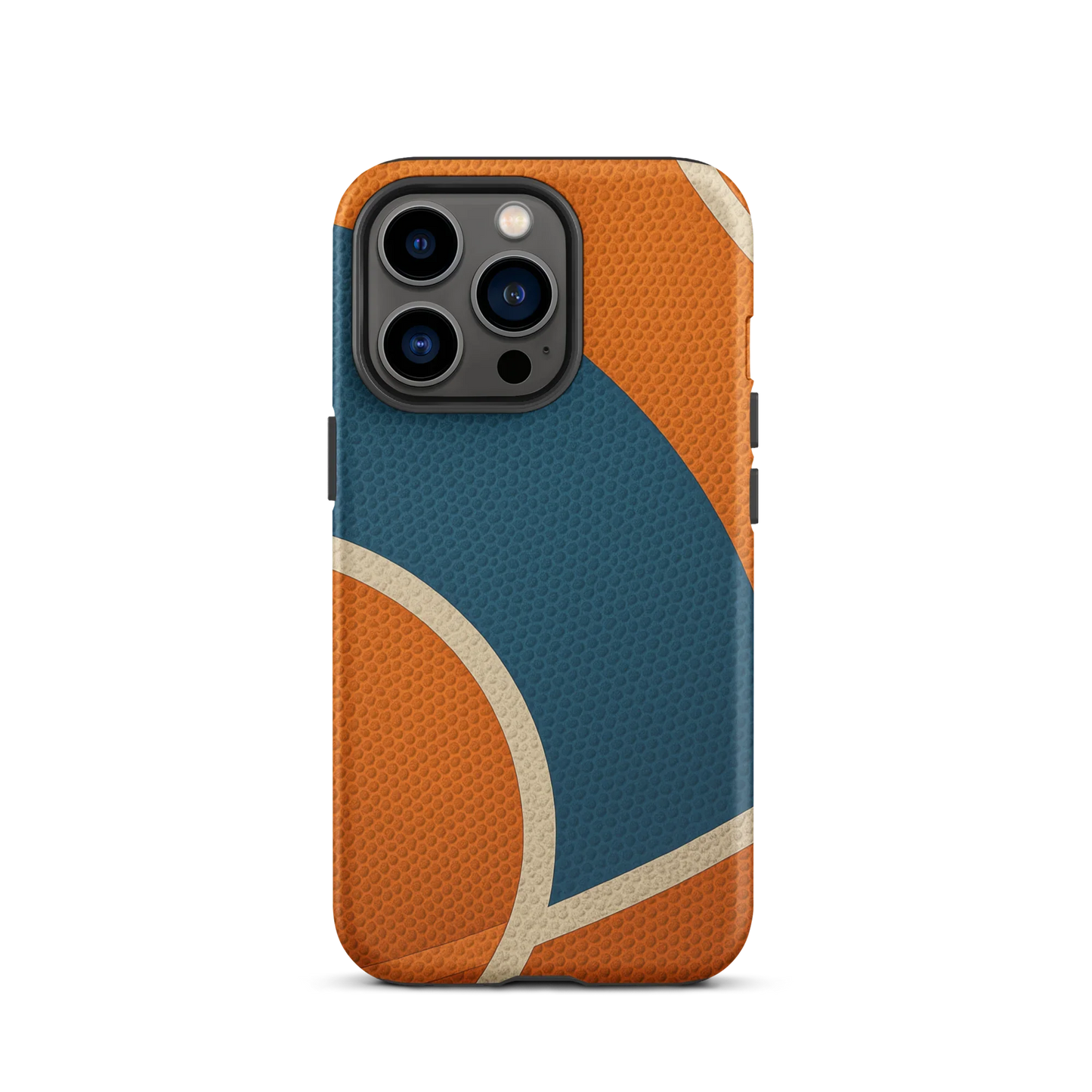 Retro Basketball Texture iPhone Case (iPhone 11–17 Series) - ClutchCase