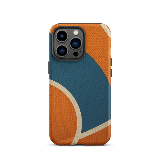 Retro Basketball Texture iPhone Case (iPhone 11–17 Series) - ClutchCase