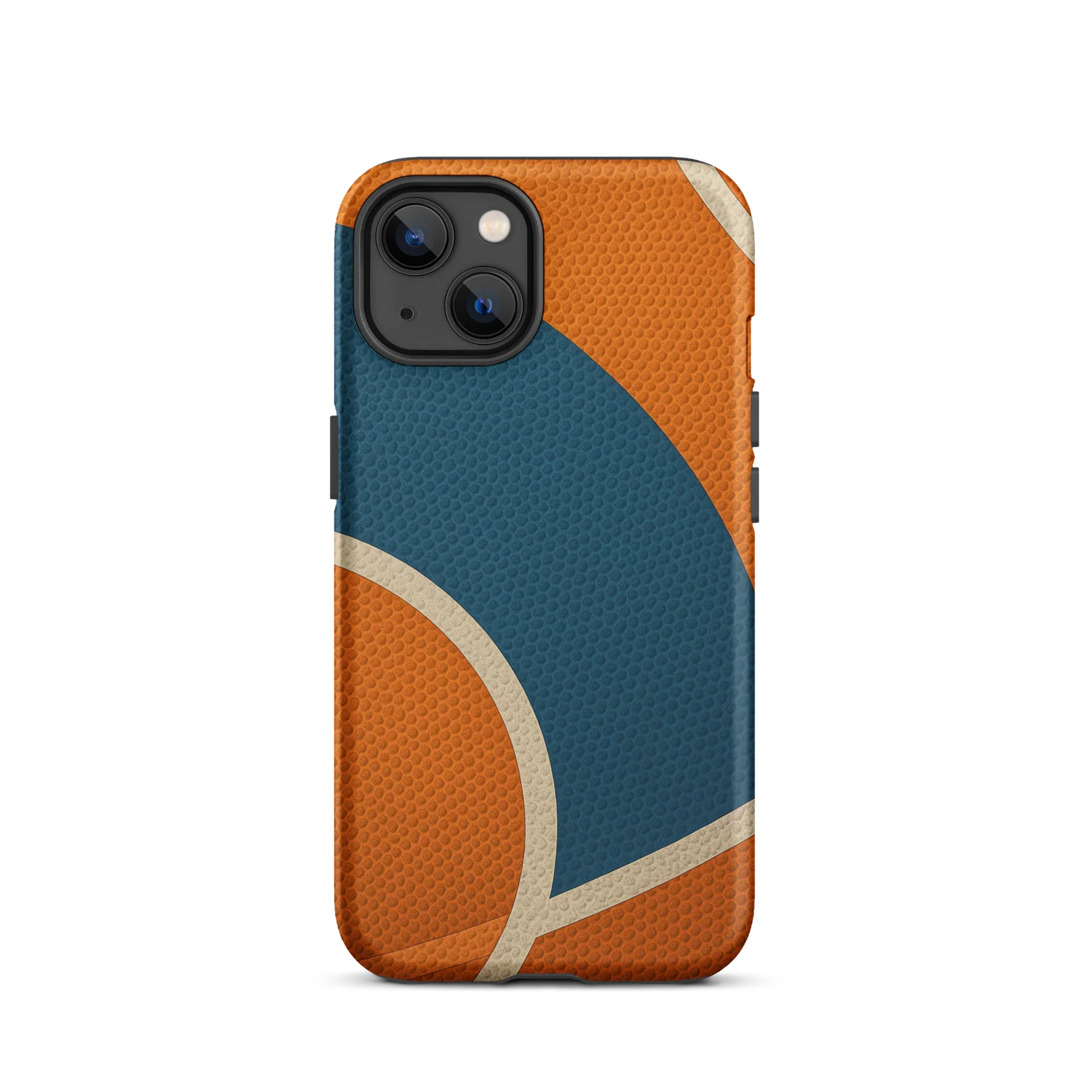 Retro Basketball Texture iPhone Case (iPhone 11–17 Series) - ClutchCase
