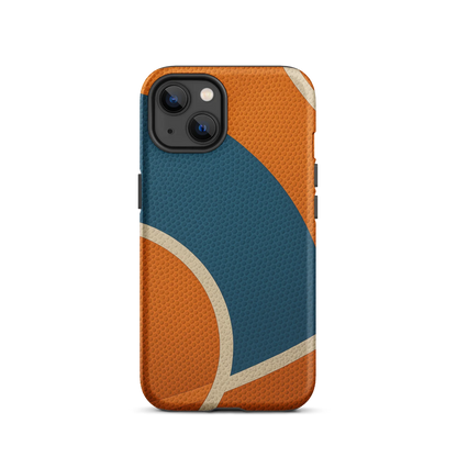 Retro Basketball Texture iPhone Case (iPhone 11–17 Series) - ClutchCase