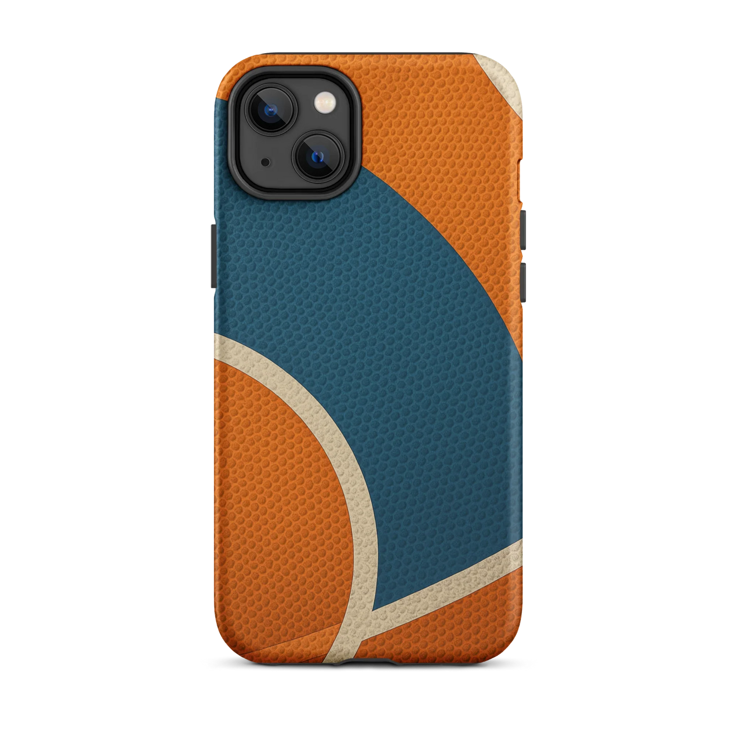 Retro Basketball Texture iPhone Case (iPhone 11–17 Series) - ClutchCase