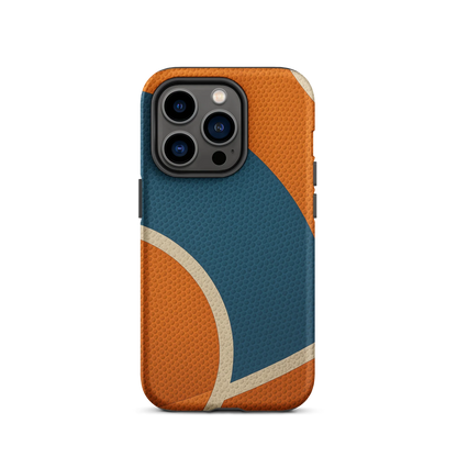 Retro Basketball Texture iPhone Case (iPhone 11–17 Series) - ClutchCase