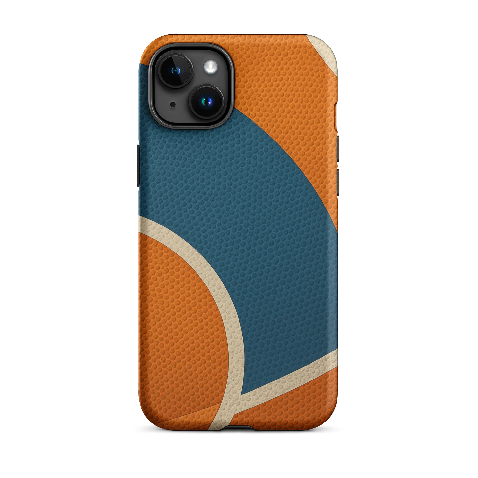 Retro Basketball Texture iPhone Case (iPhone 11–17 Series) - ClutchCase