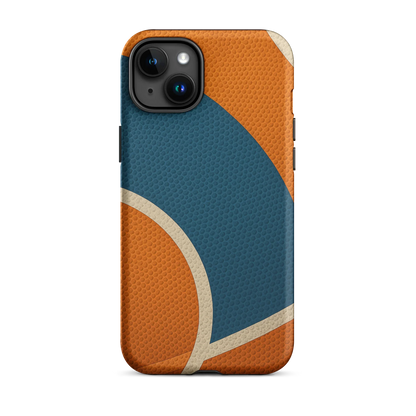 Retro Basketball Texture iPhone Case (iPhone 11–17 Series) - ClutchCase