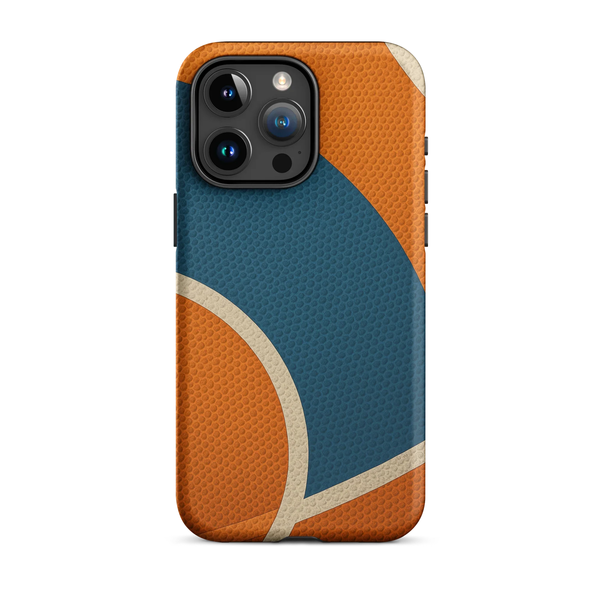 Retro Basketball Texture iPhone Case (iPhone 11–17 Series) - ClutchCase