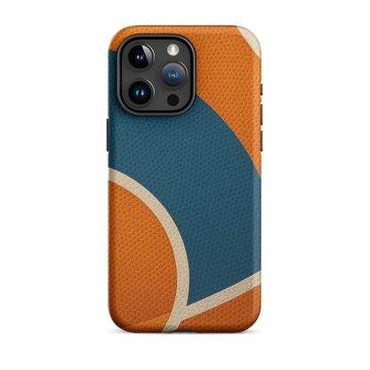 Retro Basketball Texture iPhone Case (iPhone 11–17 Series) - ClutchCase