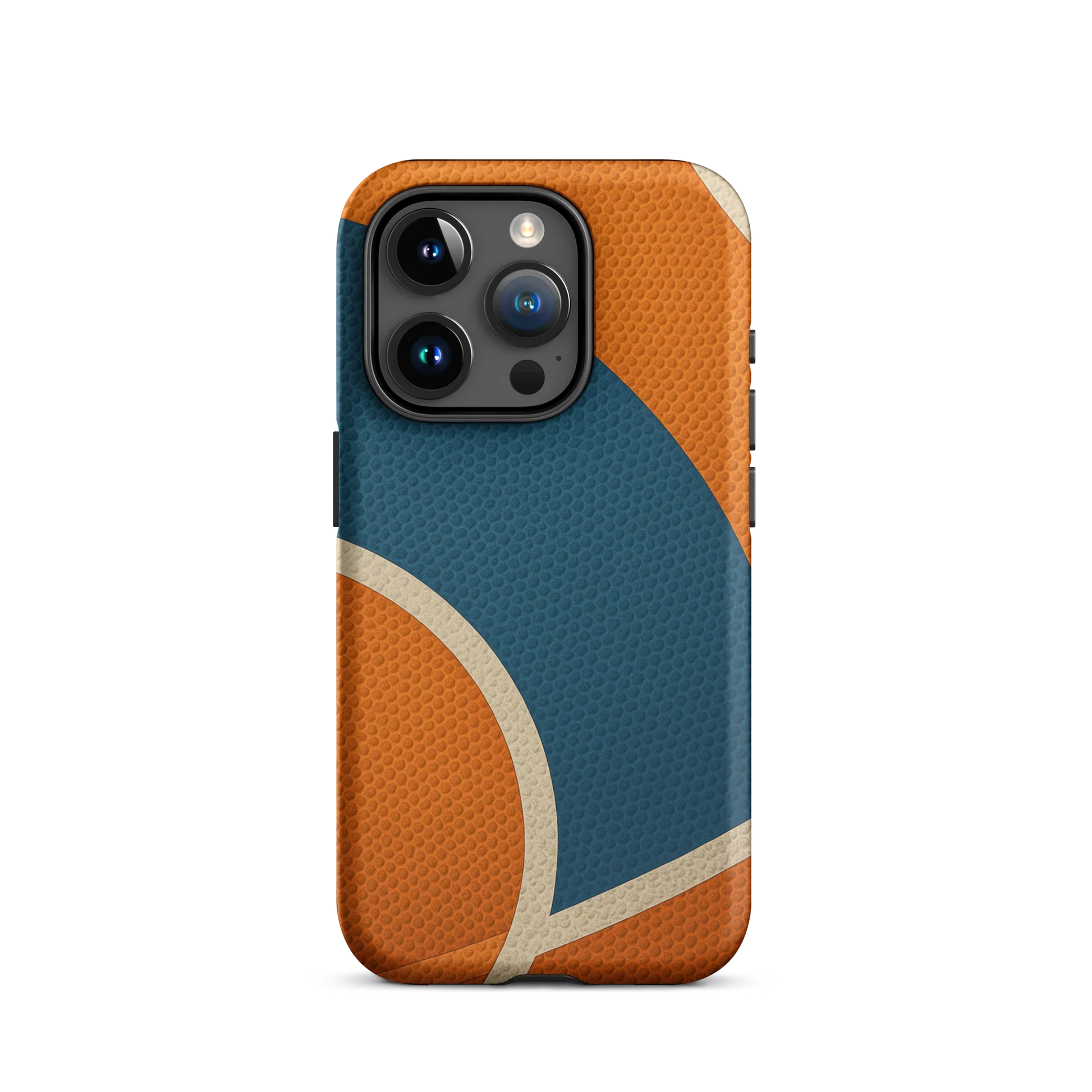 Retro Basketball Texture iPhone Case (iPhone 11–17 Series) - ClutchCase