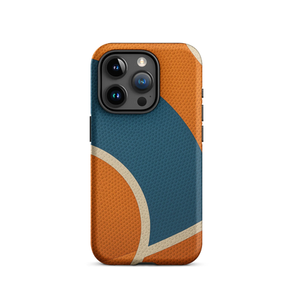 Retro Basketball Texture iPhone Case (iPhone 11–17 Series) - ClutchCase