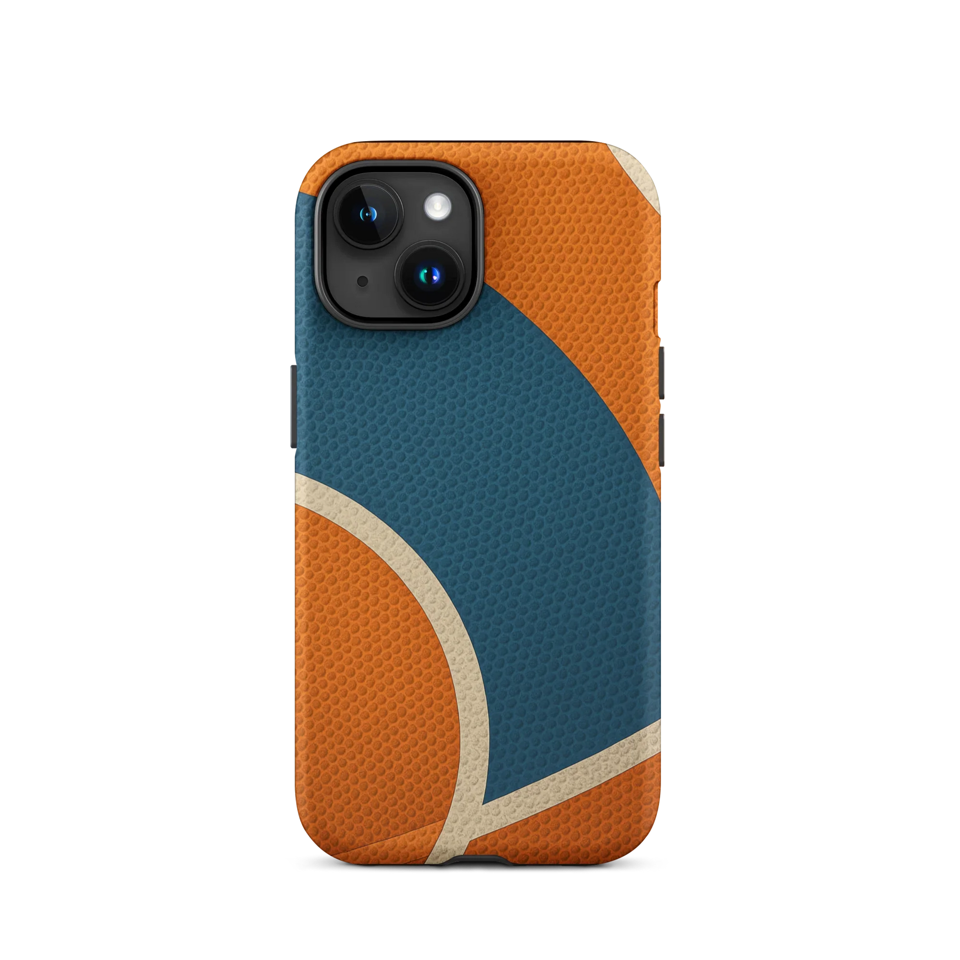 Retro Basketball Texture iPhone Case (iPhone 11–17 Series) - ClutchCase