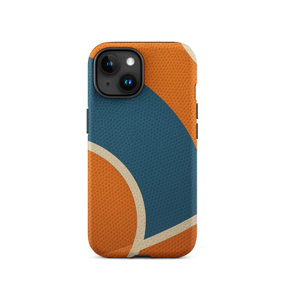 Retro Basketball Texture iPhone Case (iPhone 11–17 Series) - ClutchCase