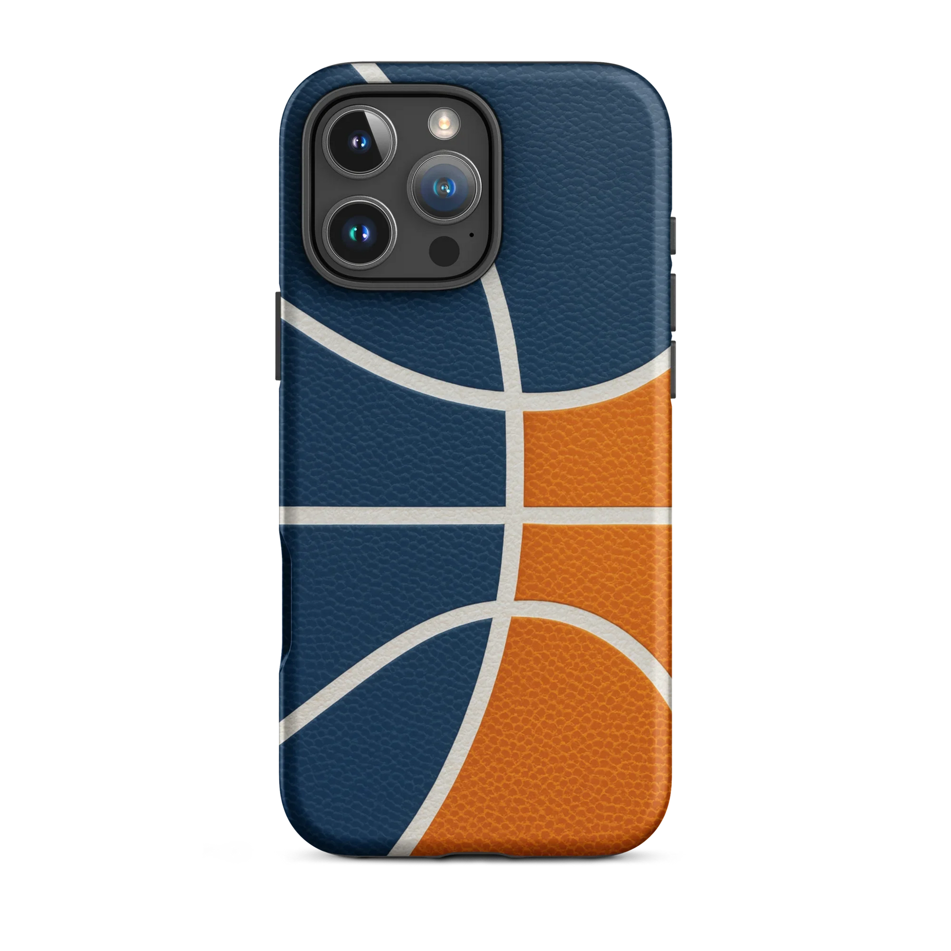 Basketball Texture iPhone Case (iPhone 11–17 Series) - ClutchCase