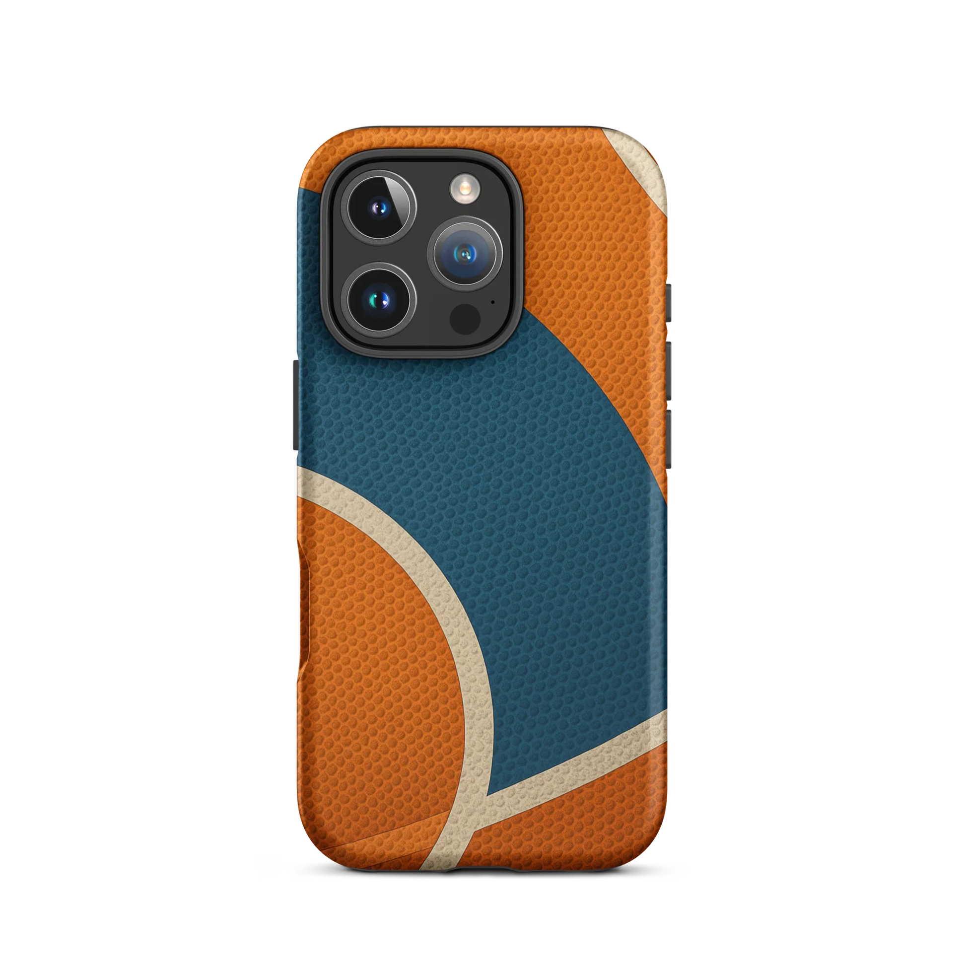 Retro Basketball Texture iPhone Case (iPhone 11–17 Series) - ClutchCase