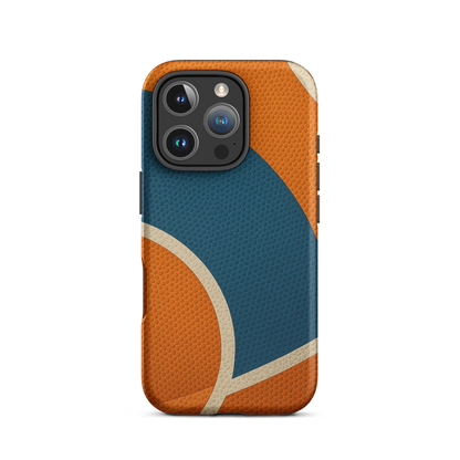 Retro Basketball Texture iPhone Case (iPhone 11–17 Series) - ClutchCase